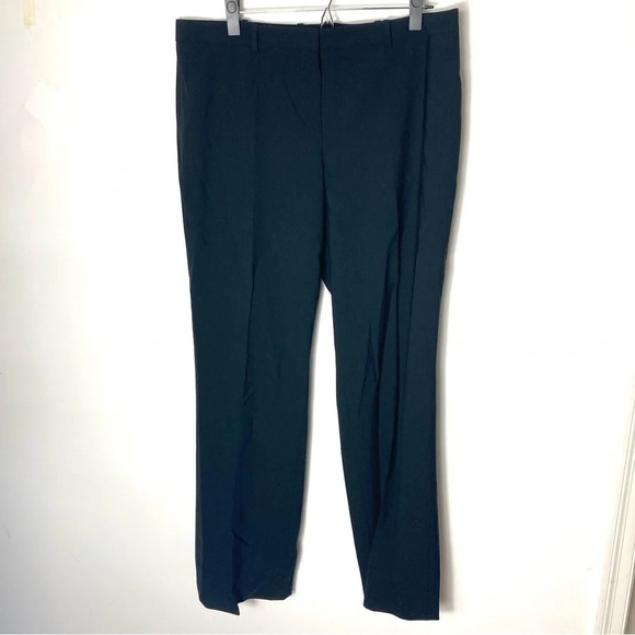 BOSS Hugo Boss Tulea3 Wool Trouser Pants Black 12 - Picture 2 of 8